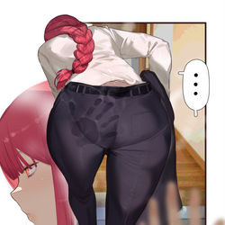 This is a pixiv picture whose title is マキマさん　出来心.