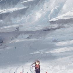 This is a pixiv picture whose title is ナッペ山.