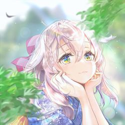 This is a pixiv picture whose title is 夏の予感.