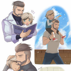 This is a pixiv picture whose title is What could have been.