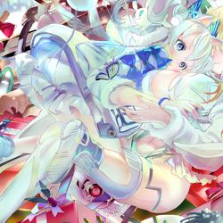 This is a pixiv picture whose title is プレゼントに包まれて.