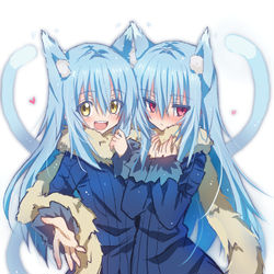 This is a pixiv picture whose title is リムル様とラファエル様.