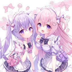 This is a pixiv picture whose title is 制服ジャージメイド.