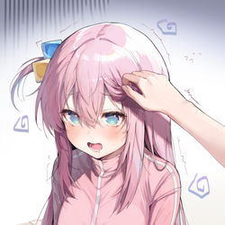 This is a pixiv picture whose title is ぼっちちゃん.