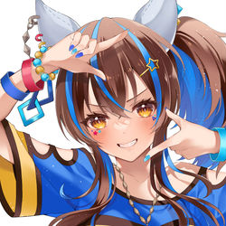 This is a pixiv picture whose title is シャッターポーズ✩.