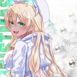 This is a pixiv picture whose title is ルピー：ウィンターショッパー.