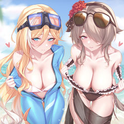 This is a pixiv picture whose title is 双倍快乐～.