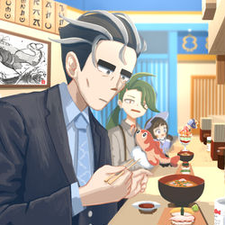 This is a pixiv picture whose title is オレスシ.