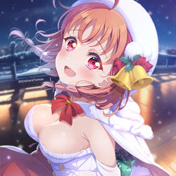 This is a pixiv picture whose title is 🍊今夜はあなたと一緒に過ごしたいな…だめ？.