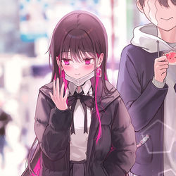 This is a pixiv picture whose title is 手…温かかったな….