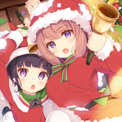 This is a pixiv picture whose title is クリスマス🎄.