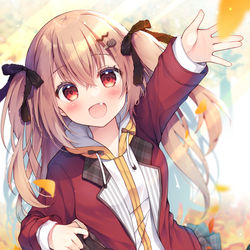 This is a pixiv picture whose title is 秋.