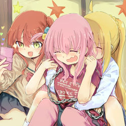 This is a pixiv picture whose title is （リクエスト）例のファスナー沢山のシャツＸくすぐり.
