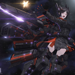 This is a pixiv picture whose title is MCRN  【DONNAGER】　戦艦「ドネジャー」.