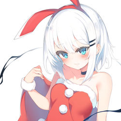This is a pixiv picture whose title is サンタいちる.
