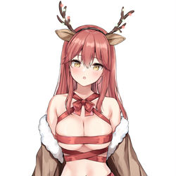This is a pixiv picture whose title is Merry Christmas.
