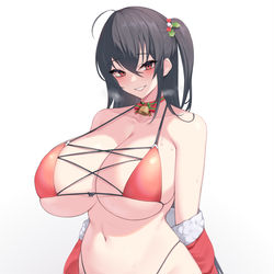 This is a pixiv picture whose title is 大鳳（クリスマス）.