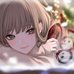 This is a pixiv picture whose title is Merry Christmas.