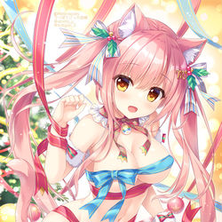 This is a pixiv picture whose title is 🎀🎄💝.