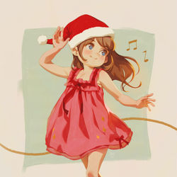 This is a pixiv picture whose title is Carol dancing.