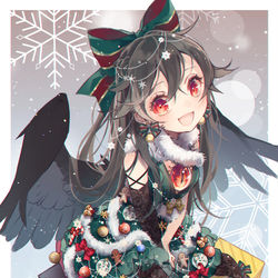 This is a pixiv picture whose title is おりんくぅりすます.