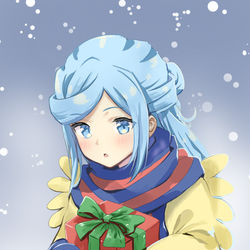 This is a pixiv picture whose title is グルーシャくんとデリバード.