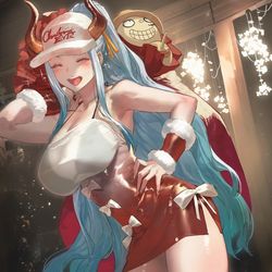 This is a pixiv picture whose title is 大和ちゃんからメリークリスマス!!.