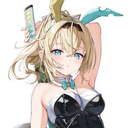 This is a pixiv picture whose title is さらしバニーいろは.