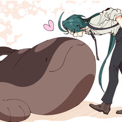 This is a pixiv picture whose title is チリちゃんとドオー６.