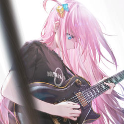 This is a pixiv picture whose title is ぼっち・ざ・ろっく.