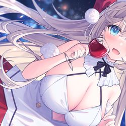 This is a pixiv picture whose title is メリークリスマスっ🥂.
