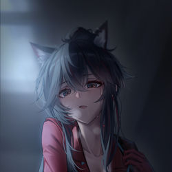 This is a pixiv picture whose title is 发情期.