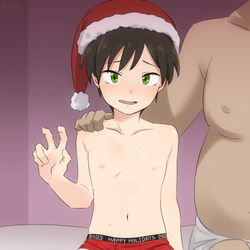 This is a pixiv picture whose title is メリクリ！！！.