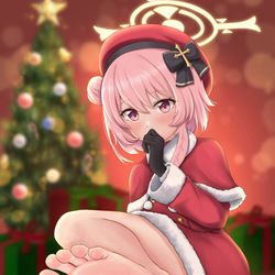 This is a pixiv picture whose title is サンタのセリナ.