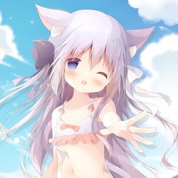 This is a pixiv picture whose title is 水着.