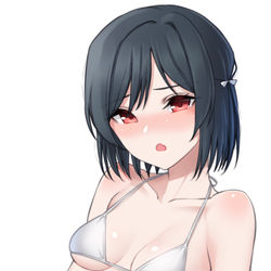 This is a pixiv picture whose title is 土下座したら着てくれる.