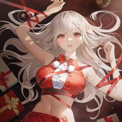 This is a pixiv picture whose title is メリクリ🎁🎀.