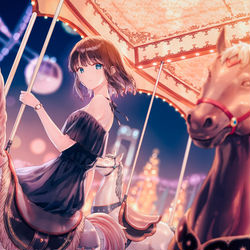 This is a pixiv picture whose title is Wonderland.