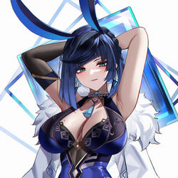 This is a pixiv picture whose title is yelan.