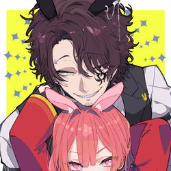 This is a pixiv picture whose title is 🐰年まで後少し！.