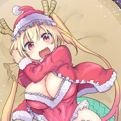 This is a pixiv picture whose title is クリスマス絵二枚.