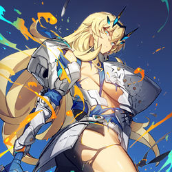 This is a pixiv picture whose title is アーマーブレイクを集めた本.