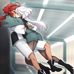 This is a pixiv picture whose title is 毎日キスして.
