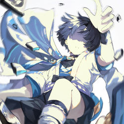This is a pixiv picture whose title is Have nothing to miss.