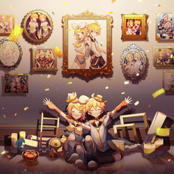 This is a pixiv picture whose title is 15周年.