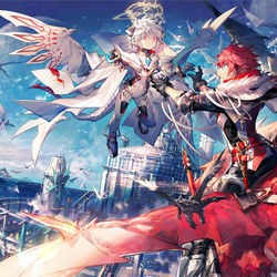 This is a pixiv picture whose title is 初めて飛んだ朝.