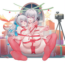 This is a pixiv picture whose title is 🎄.