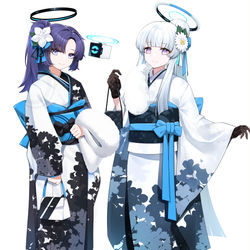 This is a pixiv picture whose title is ユウカ&ノア.
