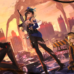 This is a pixiv picture whose title is 勝利の女神.