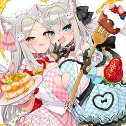 This is a pixiv picture whose title is めしあがれ♡.